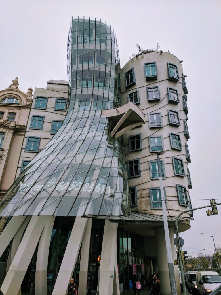 Important part of modern Prague architecture Dancing house